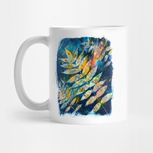 Botanical cyanotype 2 Mug